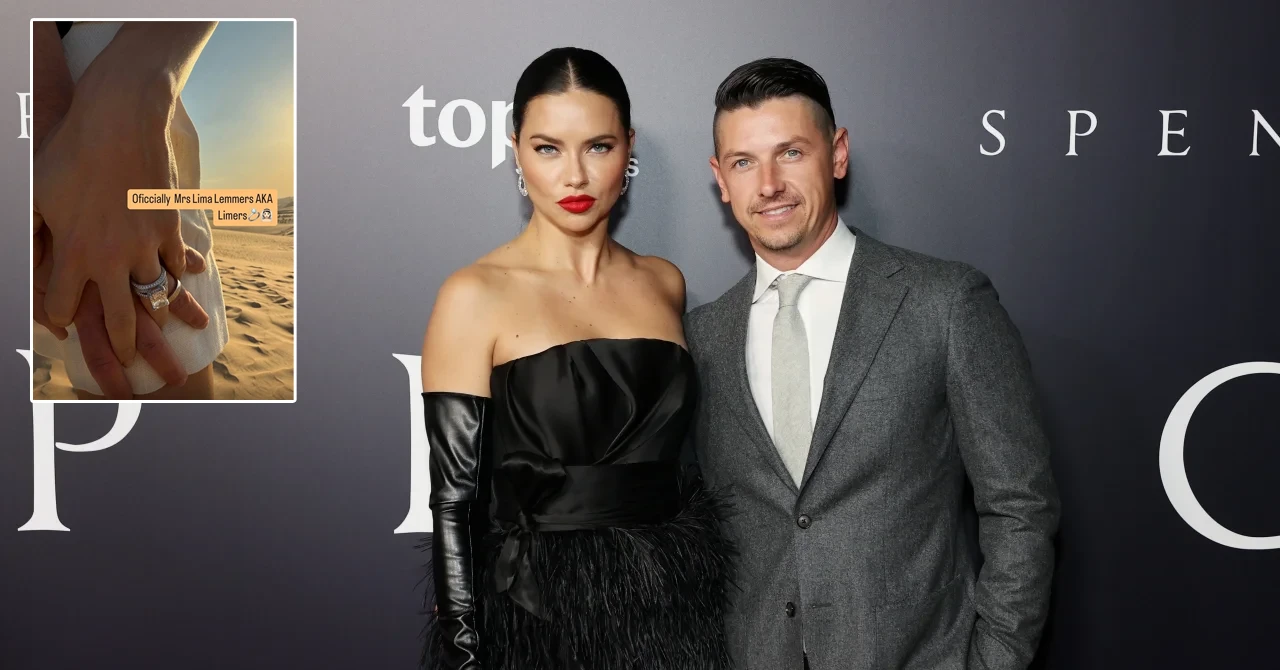 Adriana Lima, Andre Lemmers ile evlendi!