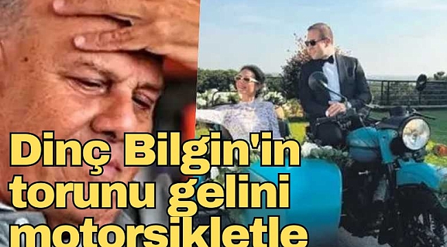 Dinç Bilgin'in torununa görkemli düğün