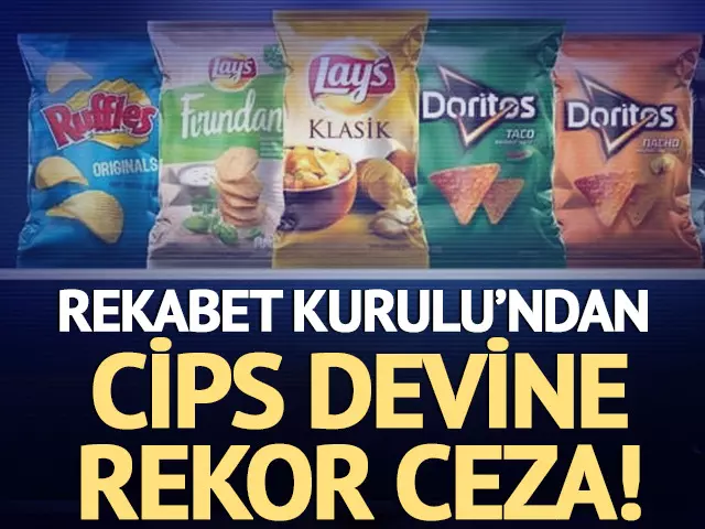 Frito Lay'e Rekabet Kurulu'ndan 1.3 Milyar Ceza