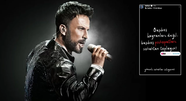 Tarkan'dan kadın cinayetlerine sert tepki: 